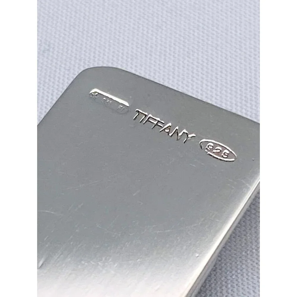Tiffany & Co Sterling Silver 925 18K Money Clip 19.4 Grams
